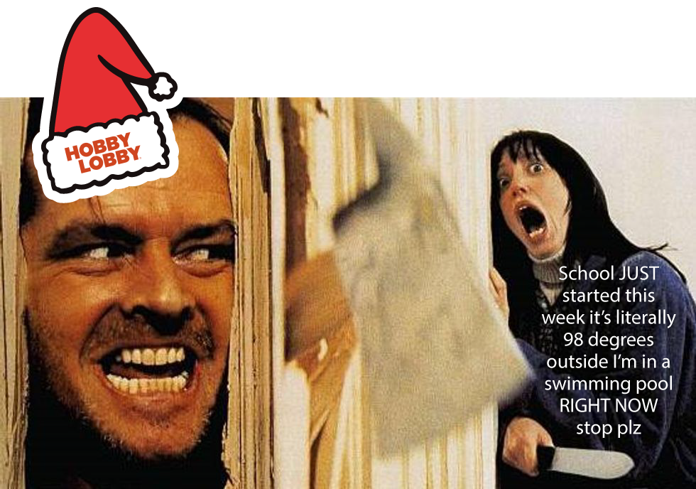 HEEEEERE’S CHRISTMAS!